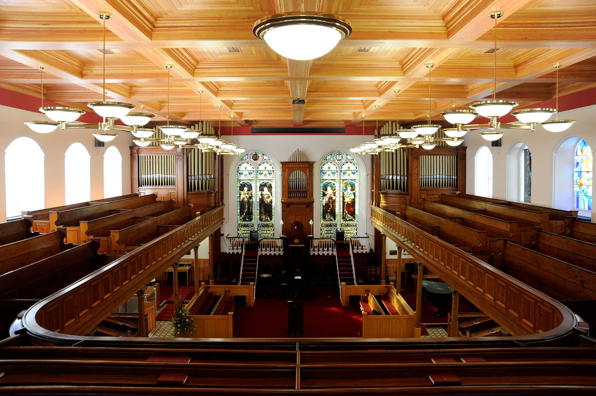 First Derry Presbyterian Church architectural detail view 1