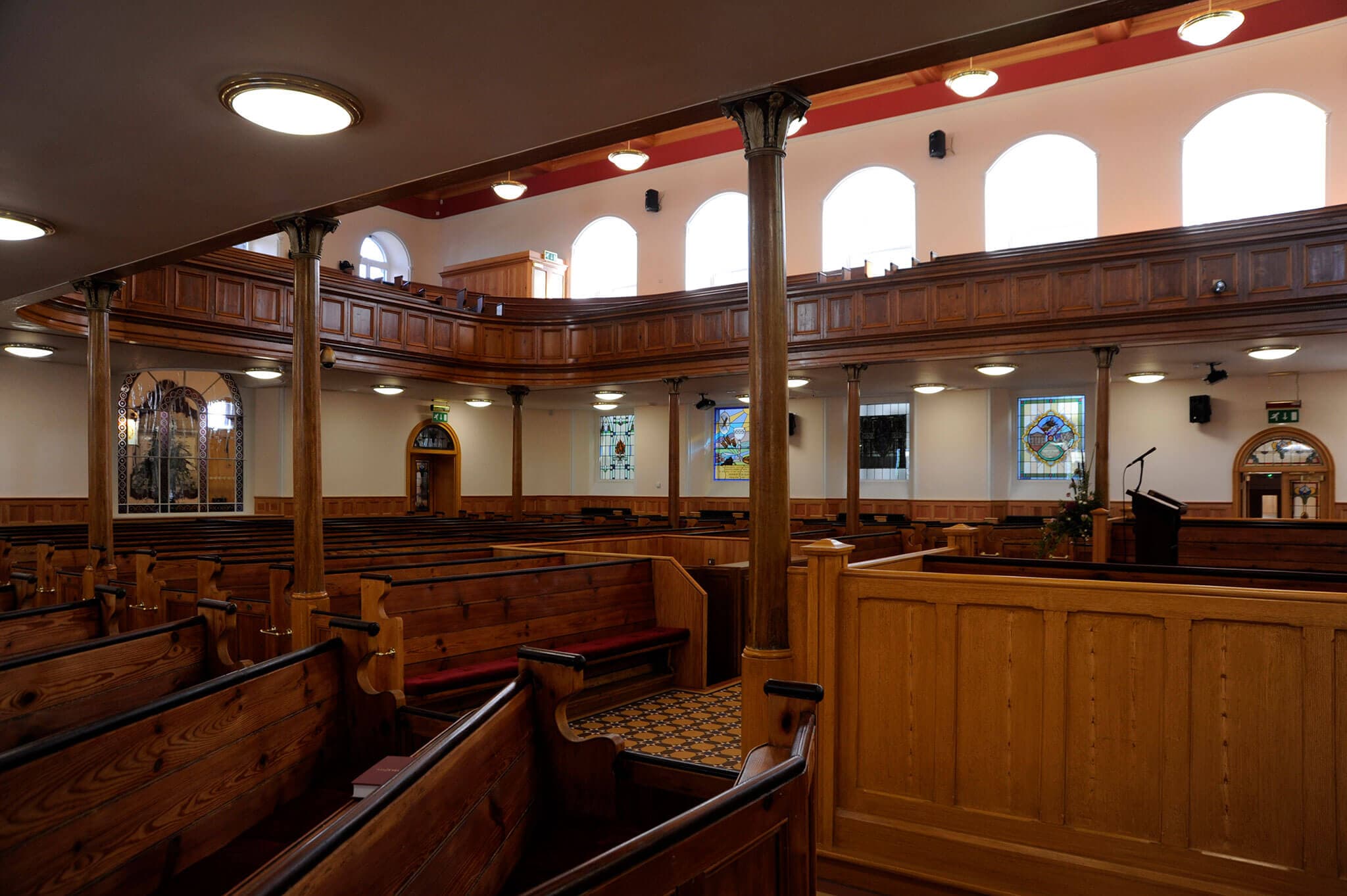 First Derry Presbyterian Church architectural detail view 2