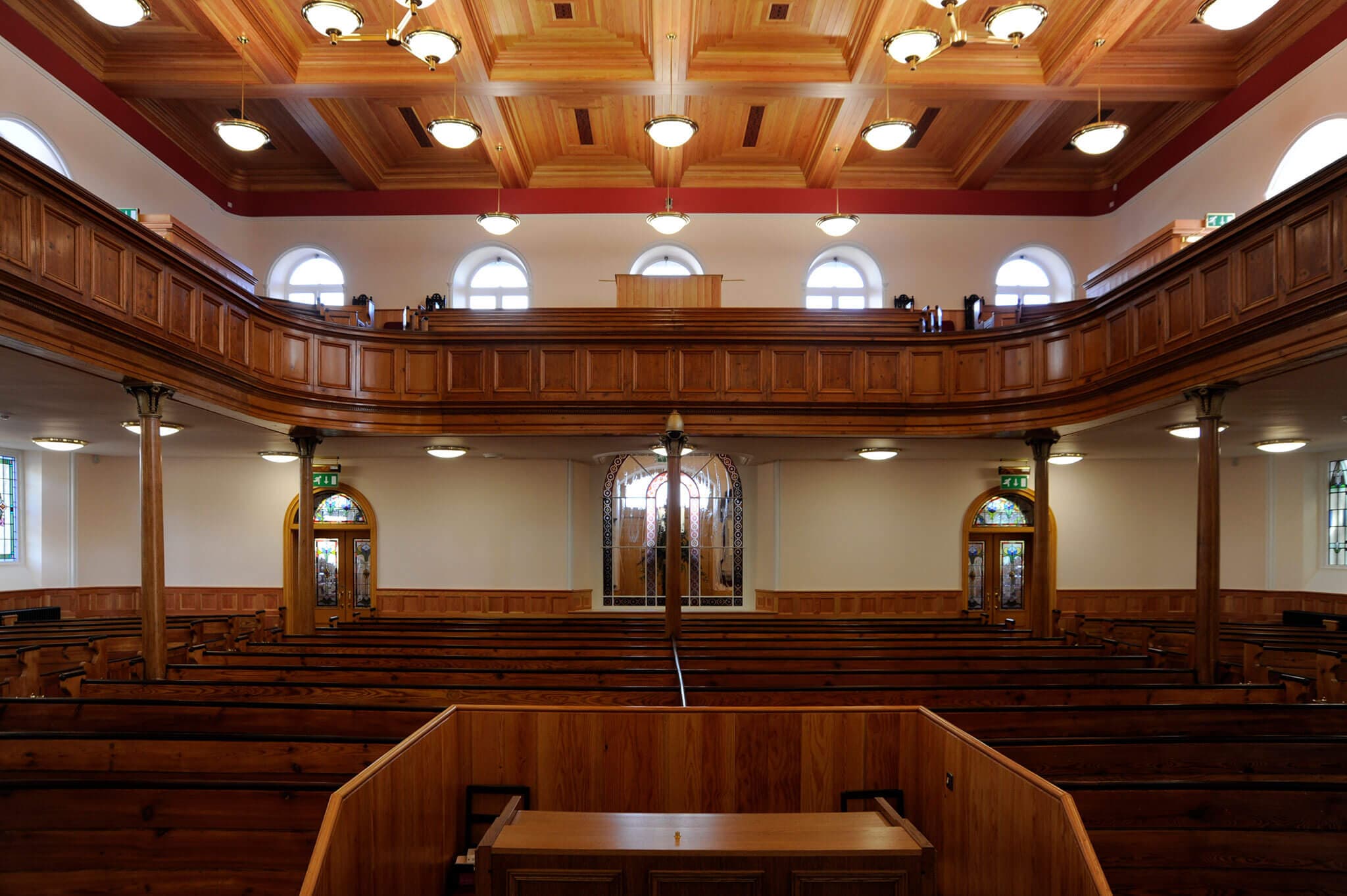 First Derry Presbyterian Church architectural detail view 3