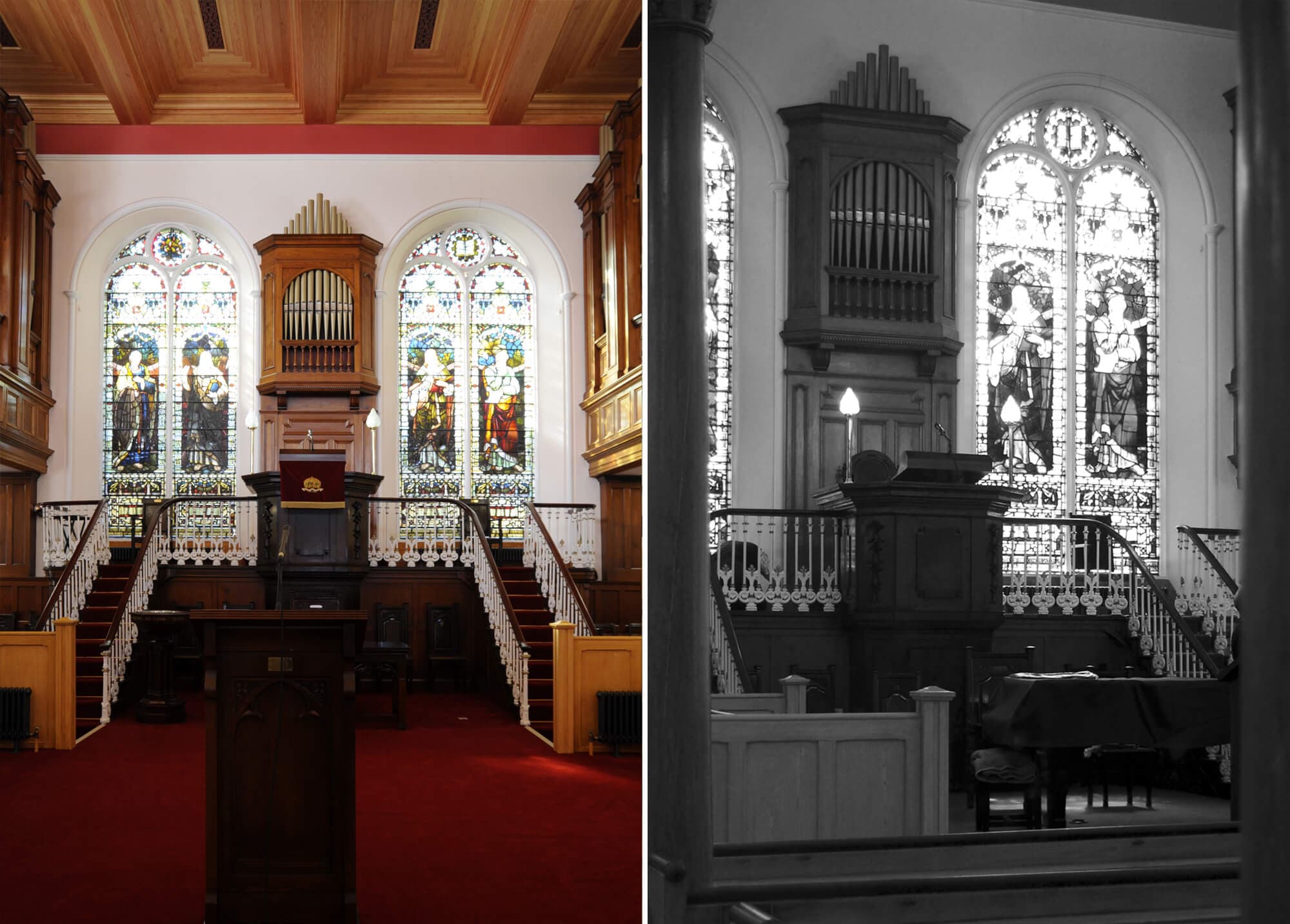 First Derry Presbyterian Church architectural detail view 9