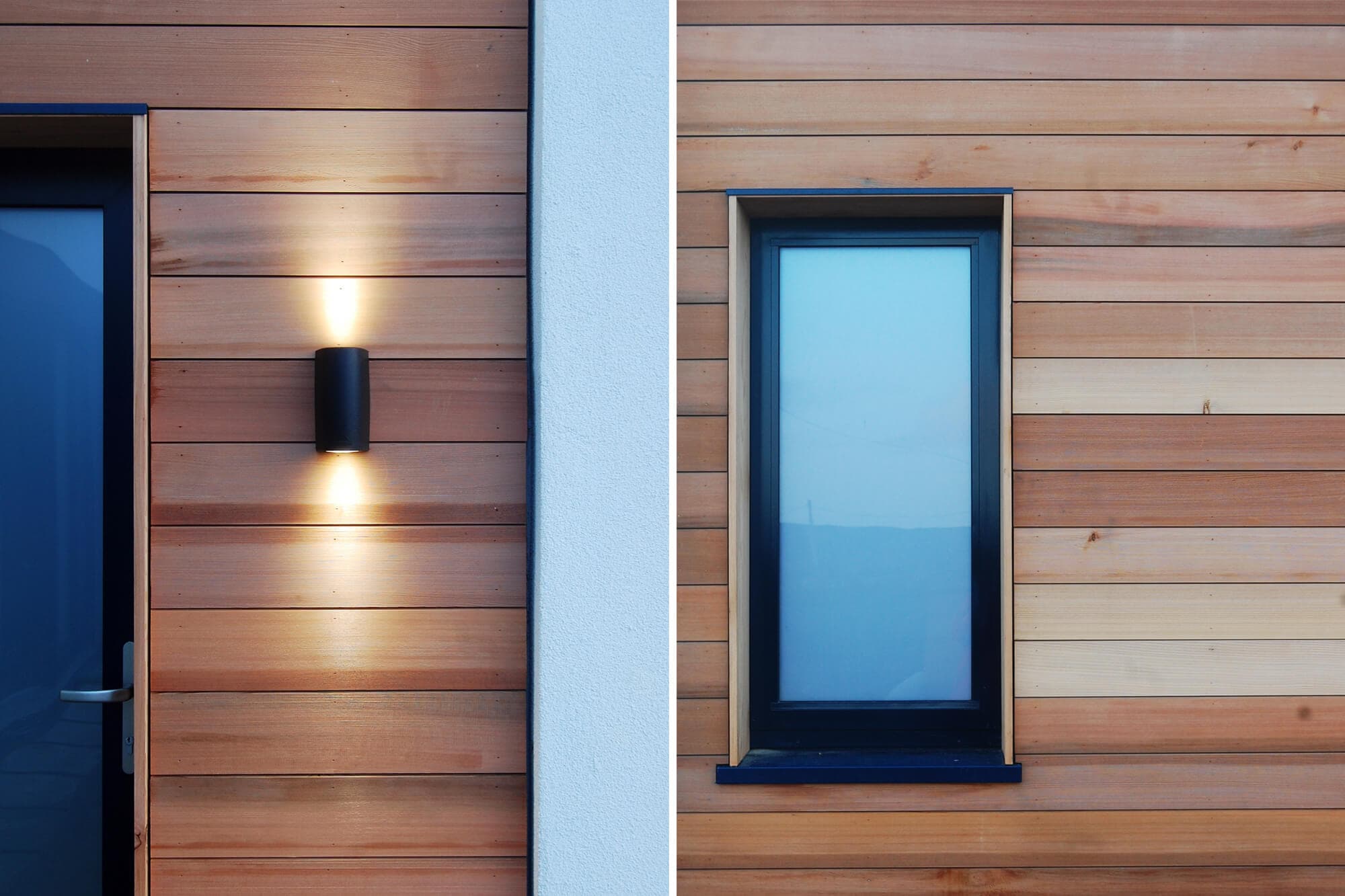 Marblehill contemporary home exterior, Donegal